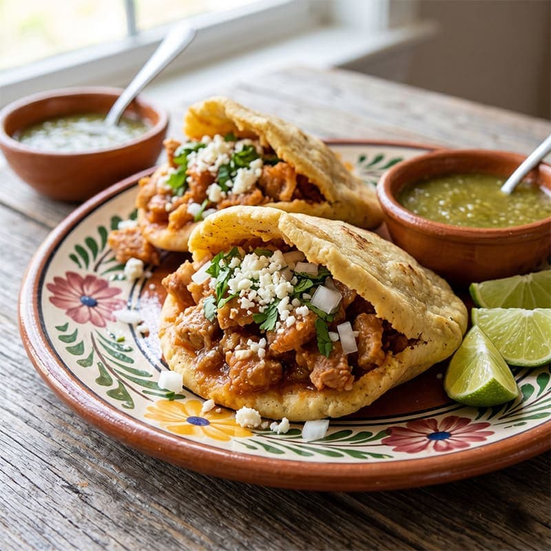 Gorditas de chicharrón