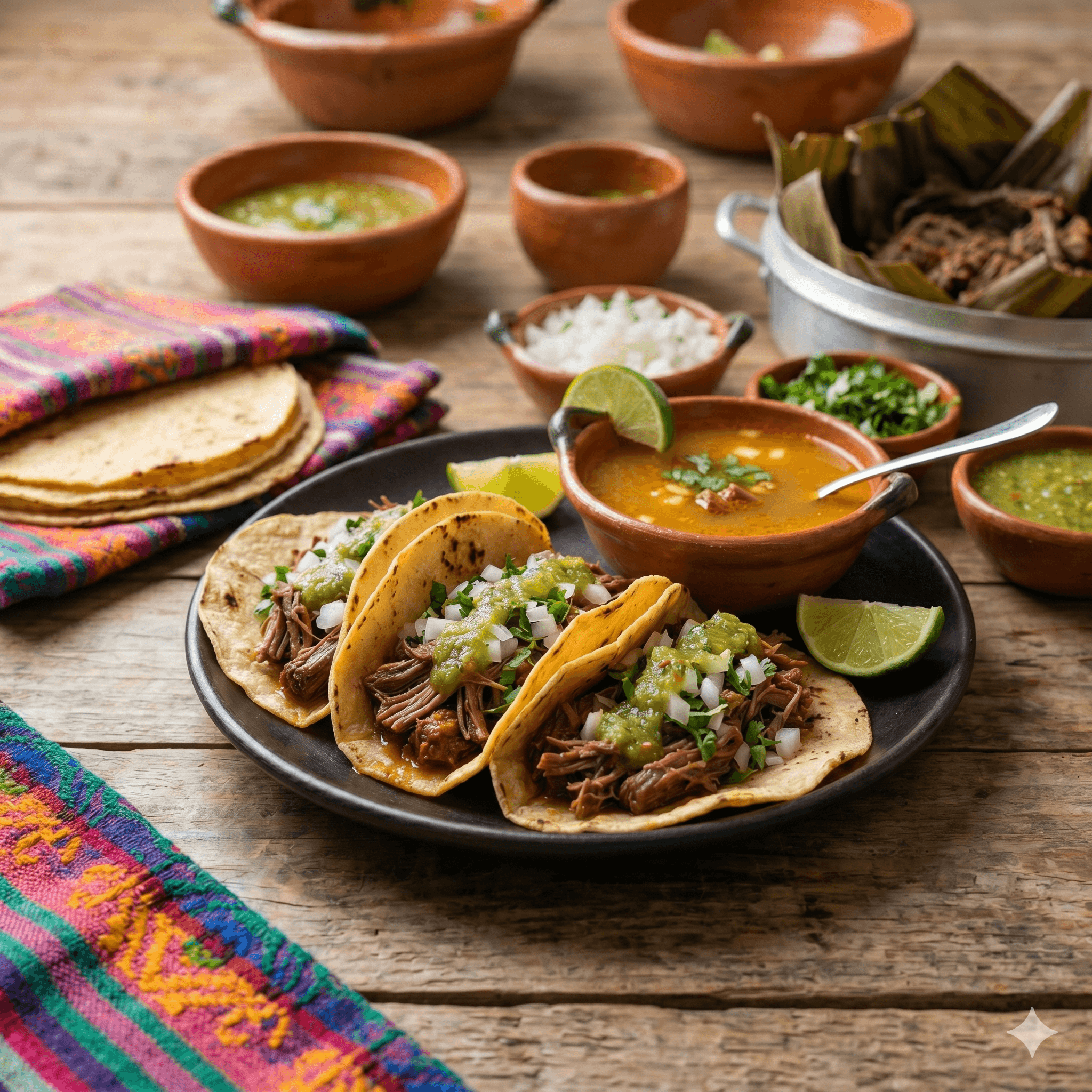 Tacos de barbacoa