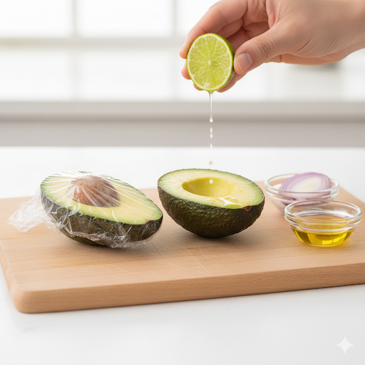 tip de cocina para conservar aguacate verde