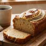 pan de platano casero esponjoso recién horneado