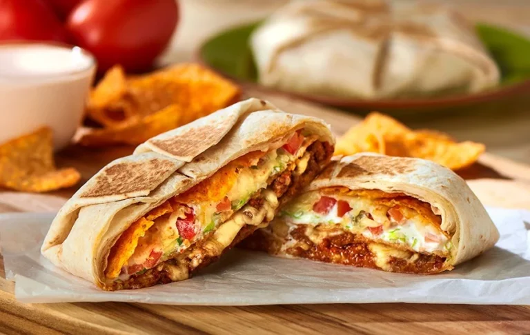Wrap Crujiente de Tortilla con Relleno Saludable